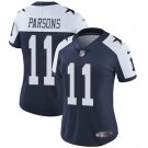 Women's #11 Micah Parsons Dallas Cowboys Color Rush Limited Navy Blue Jersey