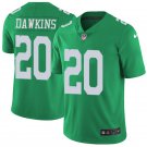 Men & Youth Kids #20 Brian Dawkins Philadelphia Eagles Color Rush Limited Green Jersey
