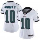Women's #10 Gardner Minshew II Philadelphia Eagles Color Rush Limited White Jersey
