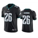 Men & Youth Kids #26 Miles Sanders Philadelphia Eagles Color Rush Limited Black Jersey