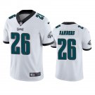 Men & Youth Kids #26 Miles Sanders Philadelphia Eagles Color Rush Limited White Jersey