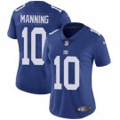 Women's #10 Eli Manning New York Giants Color Rush Limited Blue Jersey