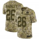 Men & Youth Kids #26 Saquon Barkley New York Giants Salute to Service Limited Camo Jersey