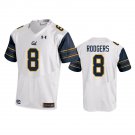 Men & Youth Kids #12 Aaron Rodgers Cal Golden Bears White College Football Performance Jersey