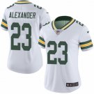 Women's #23 Jaire Alexander Green Bay Packers Color Rush Limited White Jersey