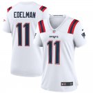 Women's #11 Julian Edelman New England Patriots Color Rush Limited White Jersey