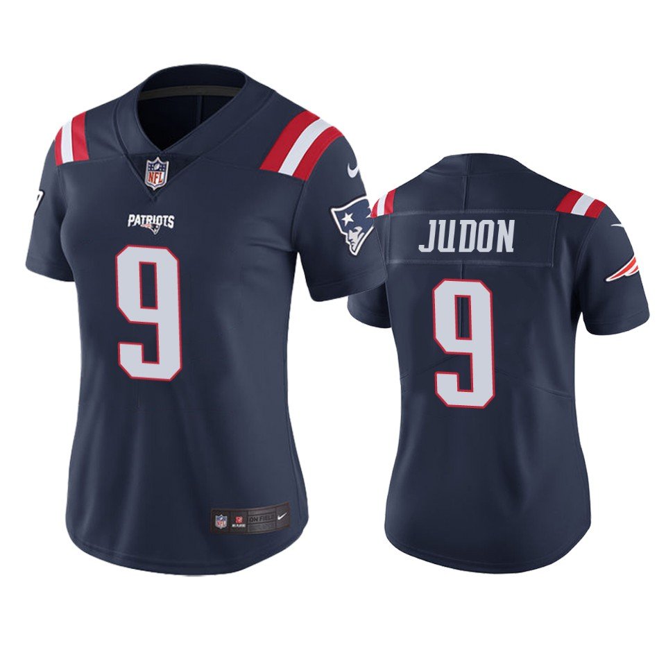 Women's #9 Matthew Judon New England Patriots Color Rush Limited Navy Blue Jersey