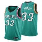 Men & Youth #33 Tre Jones San Antonio Spurs 2022-23 City Edition Teal Jersey