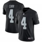 Men & Youth #4 Derek Carr Las Vegas Raiders Color Rush Limited Black Jersey