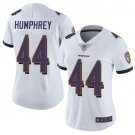 Women's #44 Marlon Humphrey Baltimore Ravens Color Rush Limited White Jersey