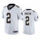Men & Youth #2 Jameis Winston New Orleans Saints Color Rush Limited White Jersey