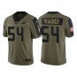 Men & Youth #54 Bobby Wagner Seattle Seahawks 2021 Salute to Service Limited Olive Green Jersey