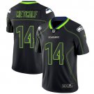 Men's #14 D.K. Metcalf Seattle Seahawks Lights Out Edition Black Jersey