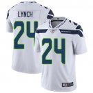 Men & Youth #24 Marshawn Lynch Seattle Seahawks Color Rush Limited White Jersey