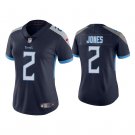 Women's #2 Julio Jones Tennessee Titans Color Rush Limited Navy Blue Jersey