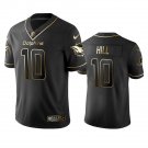 Men & Youth #10 Tyreek Hill Miami Dolphins Black Golden Edition Jersey