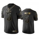 Men & Youth #3 Russell Wilson Denver Broncos Black Golden Edition Jersey