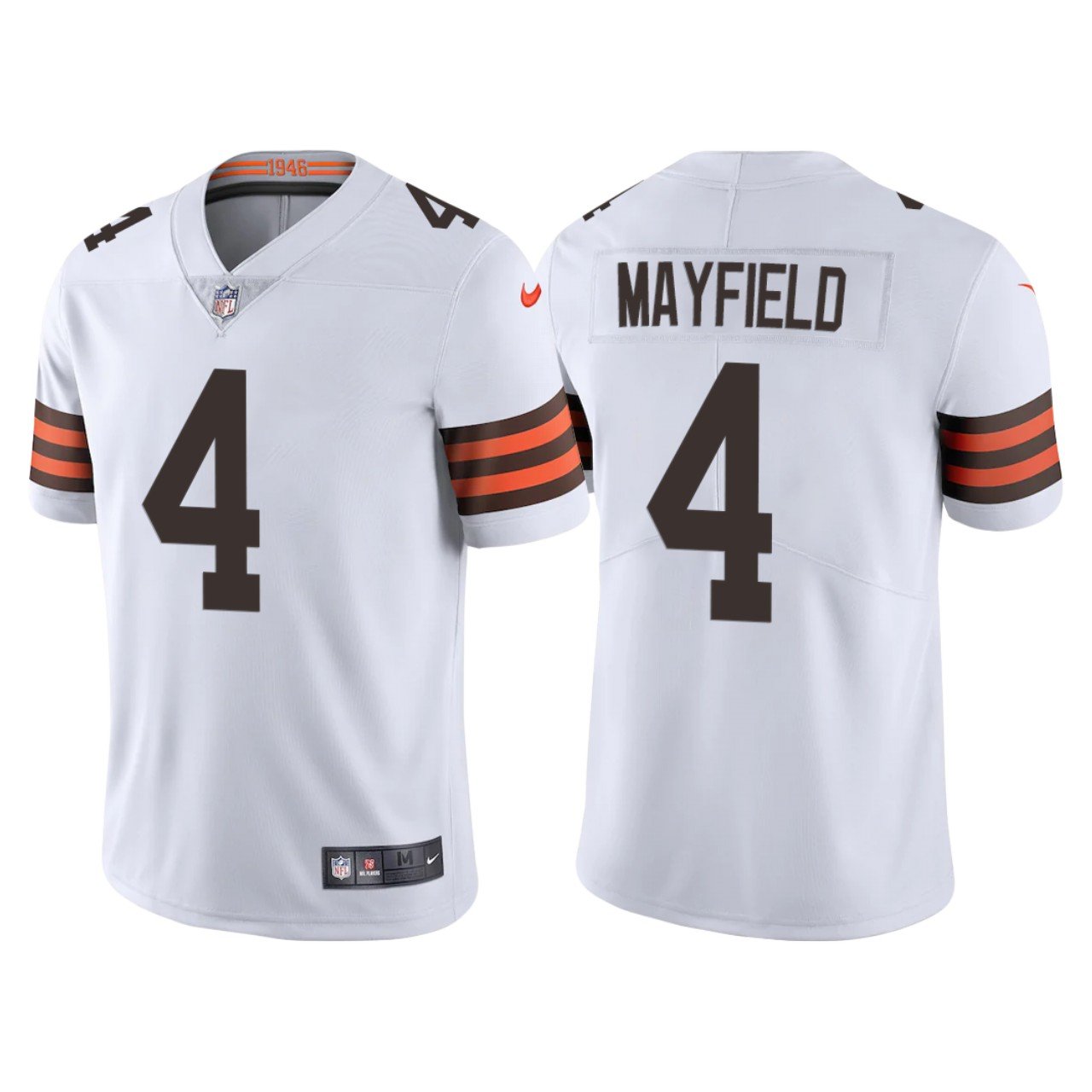 Men & Youth #4 Deshaun Watson Cleveland Browns Color Rush Limited White Jersey