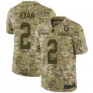 Men & Youth #2 Matt Ryan Indianapolis Colts Salute to Service Limited Camo Jersey