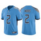 Men & Youth #2 Robert Woods Tennessee Titans Color Rush Limited Blue Jersey
