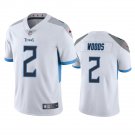 Men & Youth #2 Robert Woods Tennessee Titans Color Rush Limited White Jersey