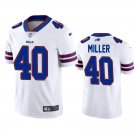 Men & Youth #40 Von Miller Buffalo Bills Color Rush Limited White Jersey