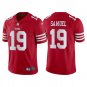 Men & Youth #19 Deebo Samuel San Francisco 49ers 2022 Color Rush Limited Red Jersey