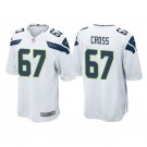 Men & Youth #67 Charles Cross Seattle Seahawks 2022 NFL Draft Game White Jersey