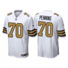 Men & Youth #70 Trevor Penning New Orleans Saints 2022 NFL Draft Game White Jersey