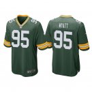 Men & Youth #95 Devonte Wyatt Green Bay Packers 2022 NFL Draft Game Green Jersey