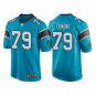 Men & Youth #79 Ikem Ekwonu Carolina Panthers 2022 NFL Draft Color Rush Limited Blue Jersey