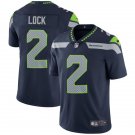 Men & Youth #2 Drew Lock Seattle Seahawks Color Rush Limited Navy Blue Jersey
