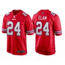 Men & Youth #24 Kaiir Elam Buffalo Bills 2022 NFL Draft Game Royal Red Jersey