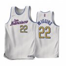 Men & Youth #22 Andrew Wiggins Golden State Warriors 2022-23 Earned Edition White Jersey