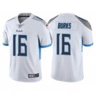 Men & Youth #16 Treylon Burks Tennessee Titans 2022 NFL Draft Color Rush Limited White Jersey