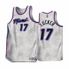 Men & Youth #17 P.J. Tucker Miami Heat 2022-23 Earned Edition White Jersey
