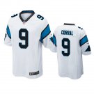 Men & Youth #9 Matt Corral Carolina Panthers 2022 NFL Draft Game White Jersey