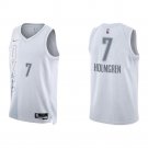 Men & Youth #7 Chet Holmgren Oklahoma City Thunder City Edition White Jersey