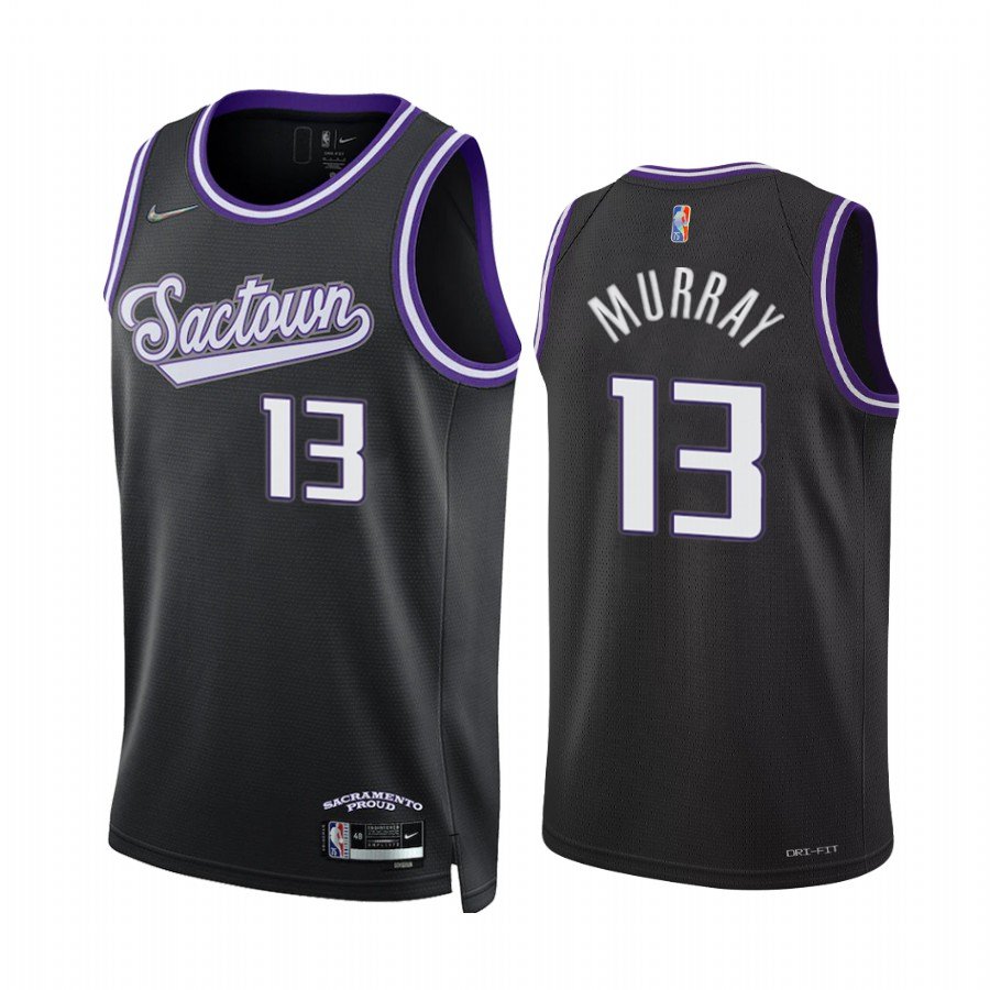 Men & Youth #13 Keegan Murray Sacramento Kings City Edition Black Jersey