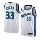Men & Youth #33 Kyle Kuzma Washington Wizards 2022-23 Classic Edition White Jersey