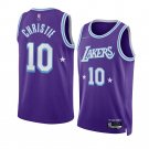 Men & Youth #10 Max Christie Los Angeles Lakers City Edition Purple Jersey