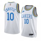 Men & Youth #10 Max Christie Los Angeles Lakers 2022-23 Classic Edition White Jersey