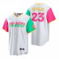 Men & Youth #23 Fernando Tatis Jr. San Diego Padres 2022 City Connect Cool Base White Jersey