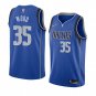 Men & Youth #35 Christian Wood Dallas Mavericks Icon Edition Blue Jersey