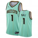 Men & Youth #1 LaMelo Ball Charlotte Hornets City Edition Mint Green Jersey