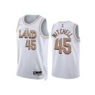 Men & Youth #45 Donovan Mitchell Cleveland Cavaliers 2022-23 City Edition White Jersey