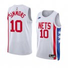 Men & Youth #10 Ben Simmons Brooklyn Nets 2022-23 Classic Edition White Jersey