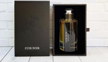 Fragrance World Cuir Noir, EDP Men 100ml - 3.4 fl.oz Spray