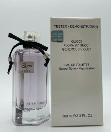 Gucci Flora by Gucci Generous Violet, 100 ml - 3.4 fl.oz. Spray Tester