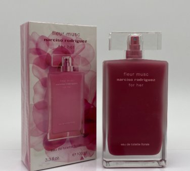 Narciso Rodriguez Fleur Musc Eau de Toilette Florale 100ml - 3.4 fl.oz. Spray